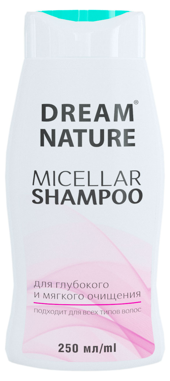 

Шампунь для всех типов волос Dream Nature Мицеллярный, 250 мл
