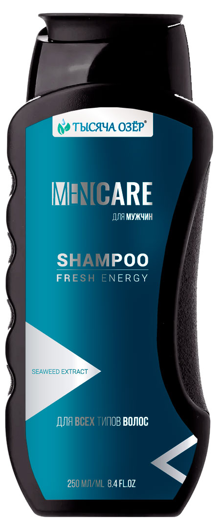 

Шампунь для волос мужской Тысяча Озёр против выпадения волос, 250 мл
