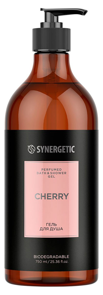 

Гель для душа Synergetic вишня, 750 мл