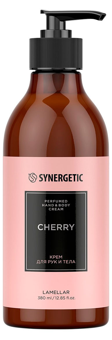 

Крем для рук и тела Synergetic вишня, 380 мл