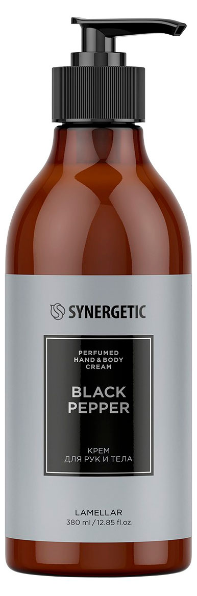 

Крем для рук и тела Synergetic черный перец, 380 мл