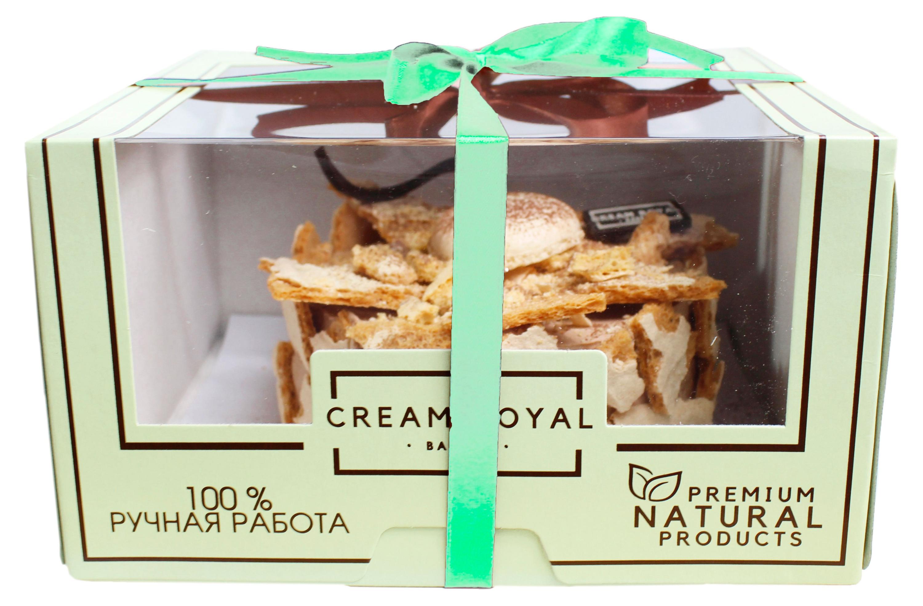 

Торт воздушно-белковый Cream Royal Ореховый охлажденный, 410 г