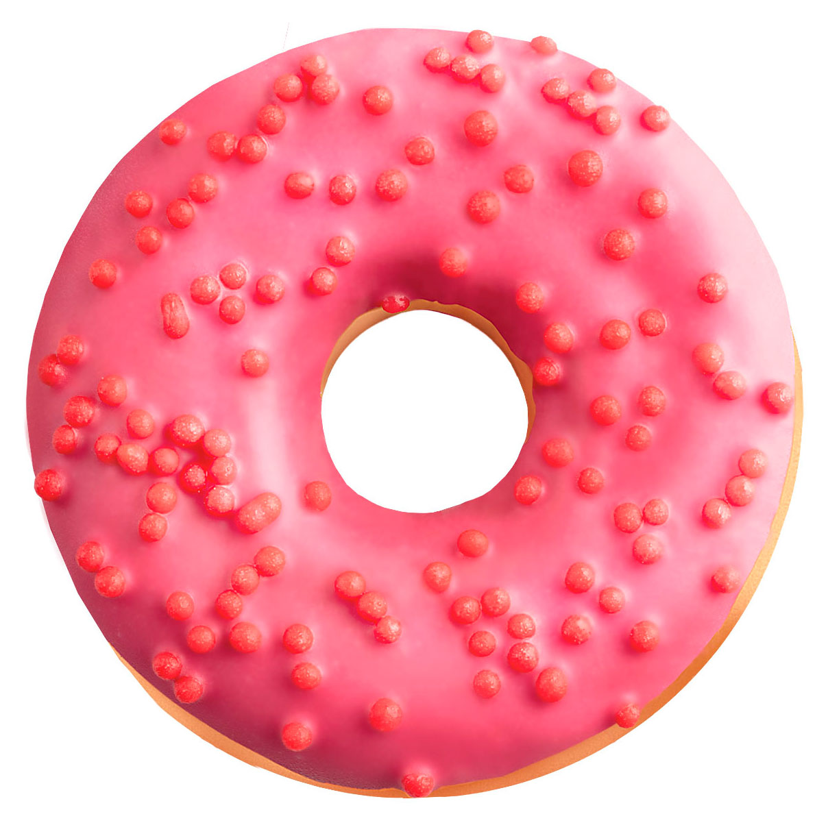 

Донат АШАН с начинкой клубничный джем, 68 г