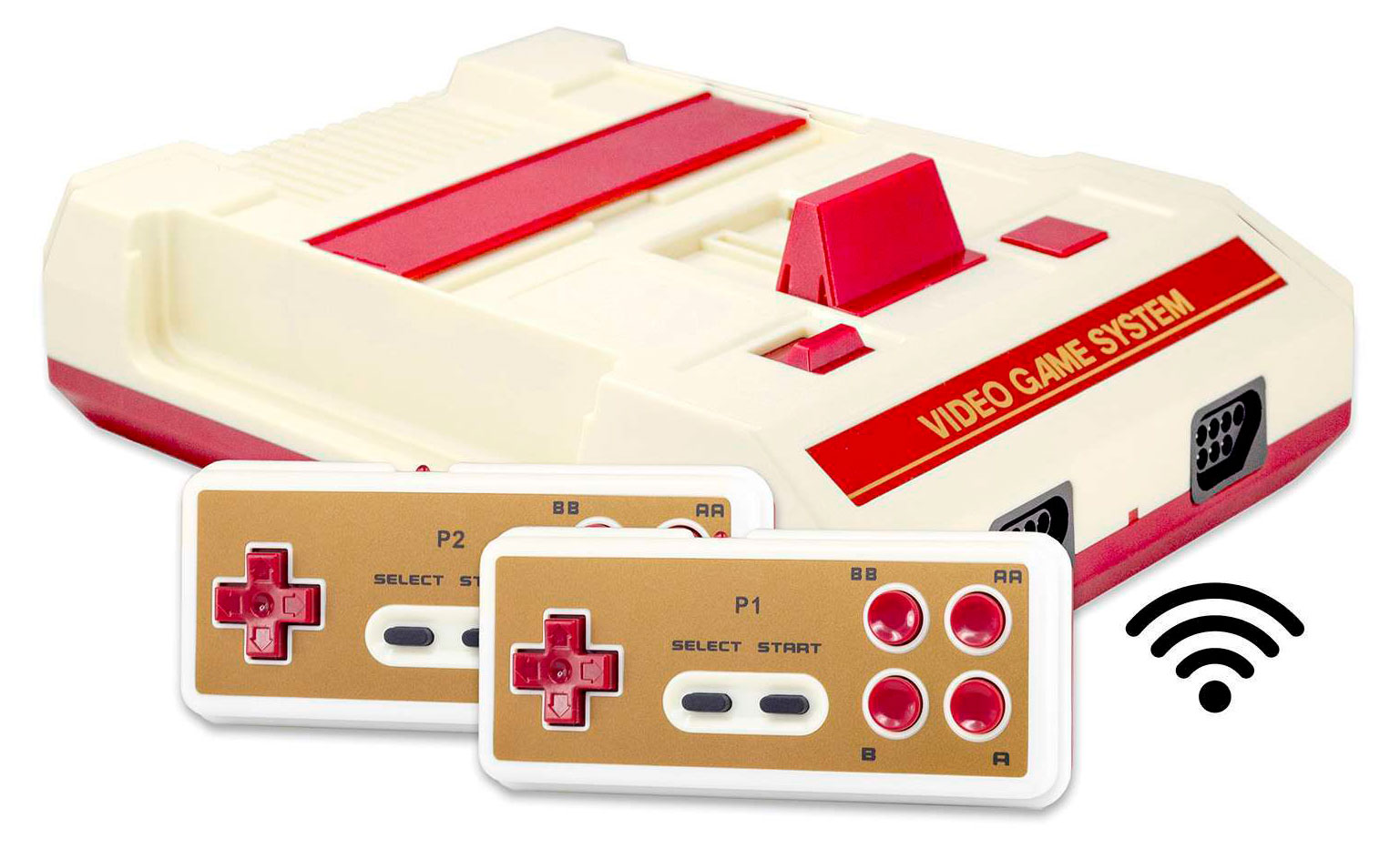 

Игровая консоль Retro Genesis 8 BIT WIRELESS+ белый/красный