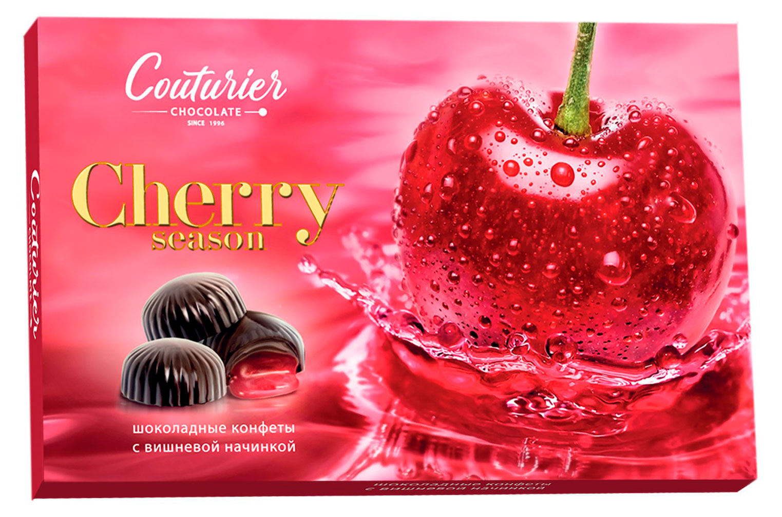 

Конфеты Couturier Cherry Season со вкусом вишни, 96 г