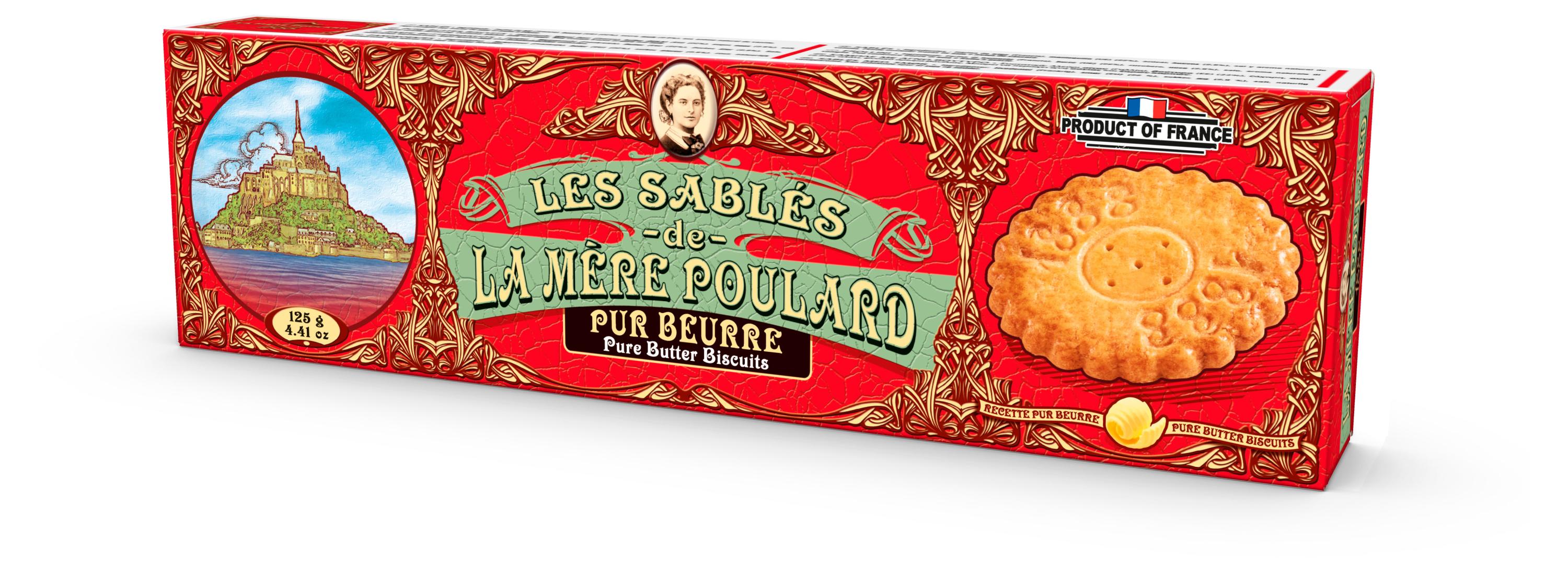 

Печенье песочное La Mere Poulard на сливочном масле Франция, 125 г