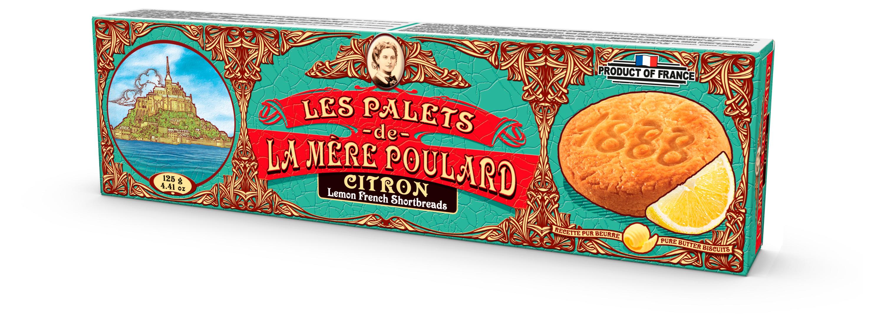 

Печенье песочное La Mere Poulard лимонное Франция, 125 г