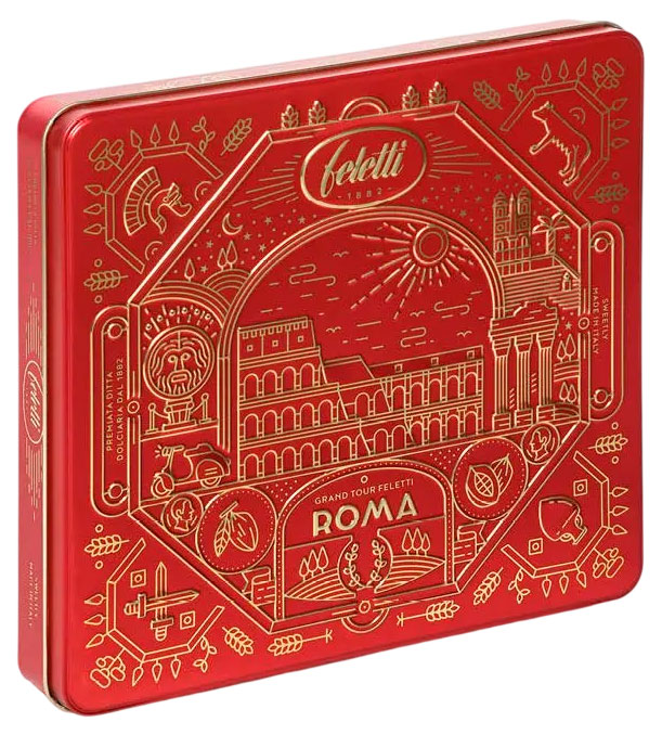 

Набор шоколадных конфет Feletti Grand Tour Roma ассорти Италия, 200 г