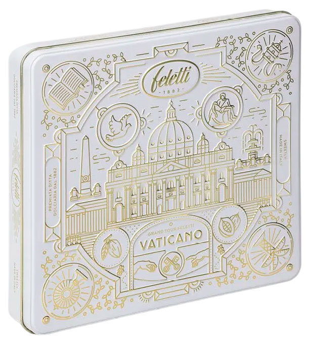 

Набор шоколадных конфет Feletti Grand Tour Vaticano ассорти Италия, 200 г