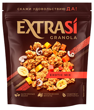 

Гранола ExtraSi Экзотический микс, 300 г