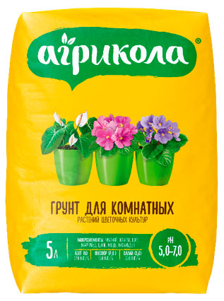 

Грунт Агрикола для комнатных растений, 5 л