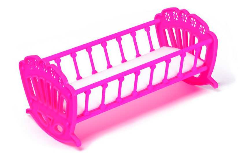 

Игрушка Кроватка детская для кукол, 1 шт в ассортименте