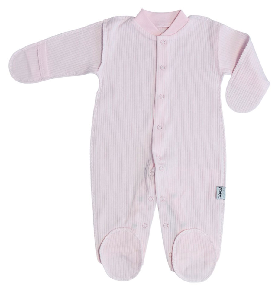 Изображение товара Комбинезон для новорожденных «Амелли» розовый, размер 62