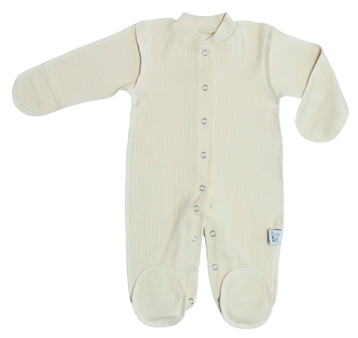 

Комбинезон для новорожденных Амелли бежевый, размер 56