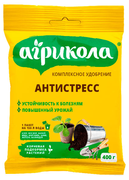 

Удобрение комплексное Агрикола Антистресс, 400 г