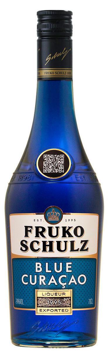Изображение товара Ликер FRUKO SCHULZ Blue Curacao 24% 0,7 л