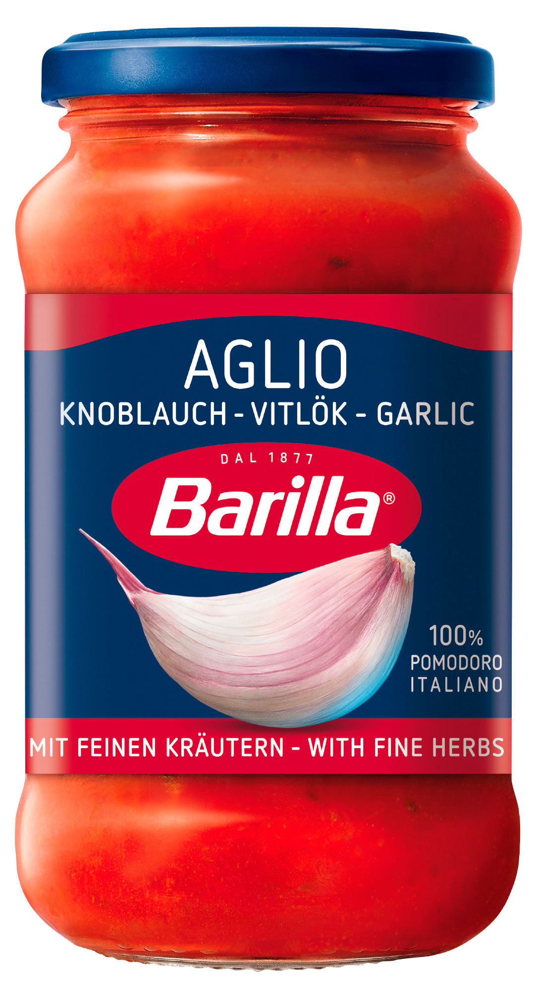 Изображение товара Томатный соус Barilla с чесноком и травами 400 г Италия