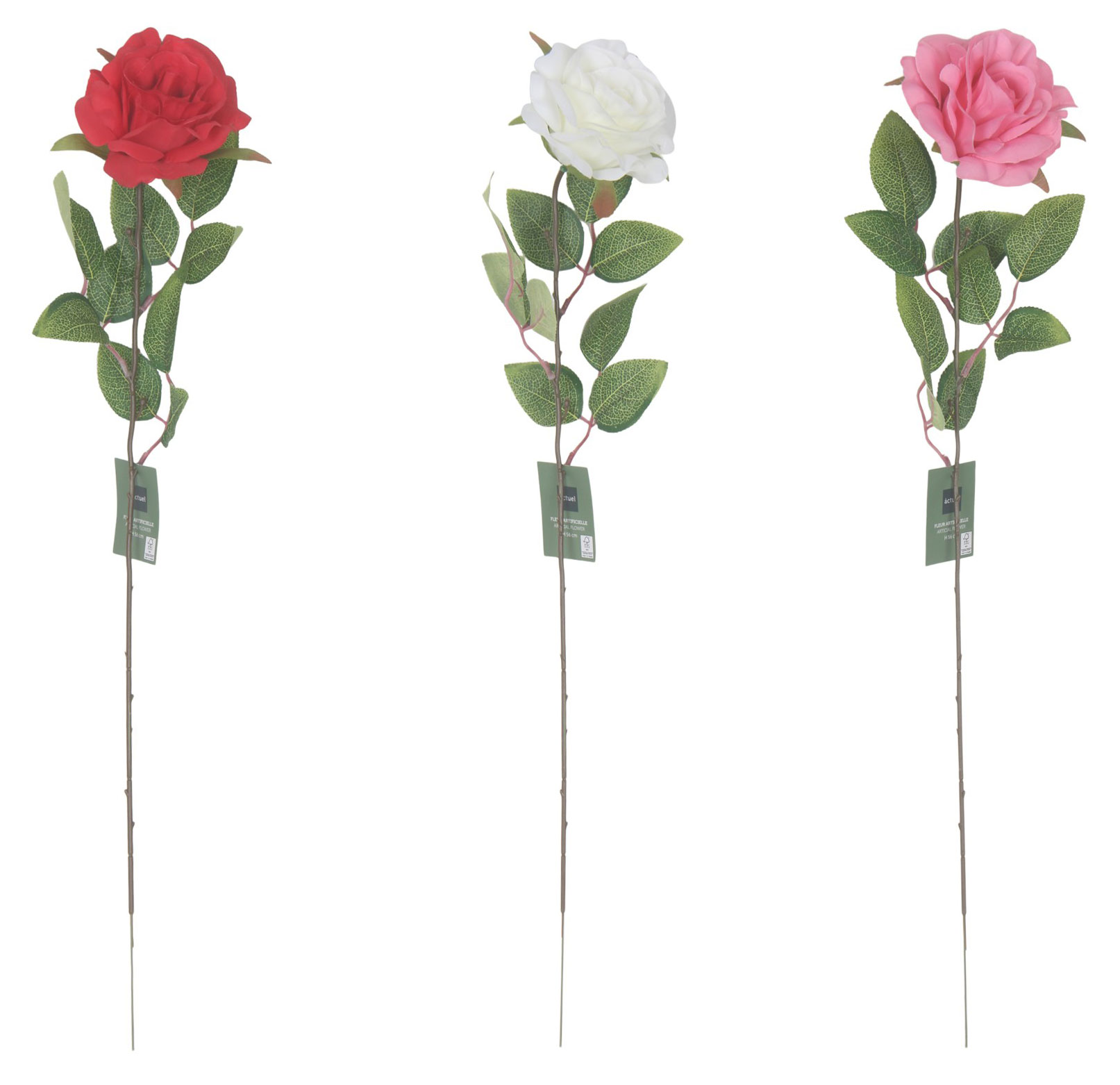 Изображение товара Искусственные цветы Actuel Роза 56 см