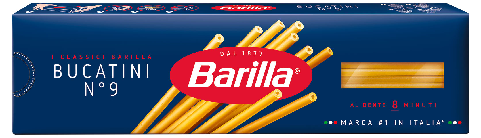 

Макаронные изделия Barilla Bucatini 9 спагетти, 400 г