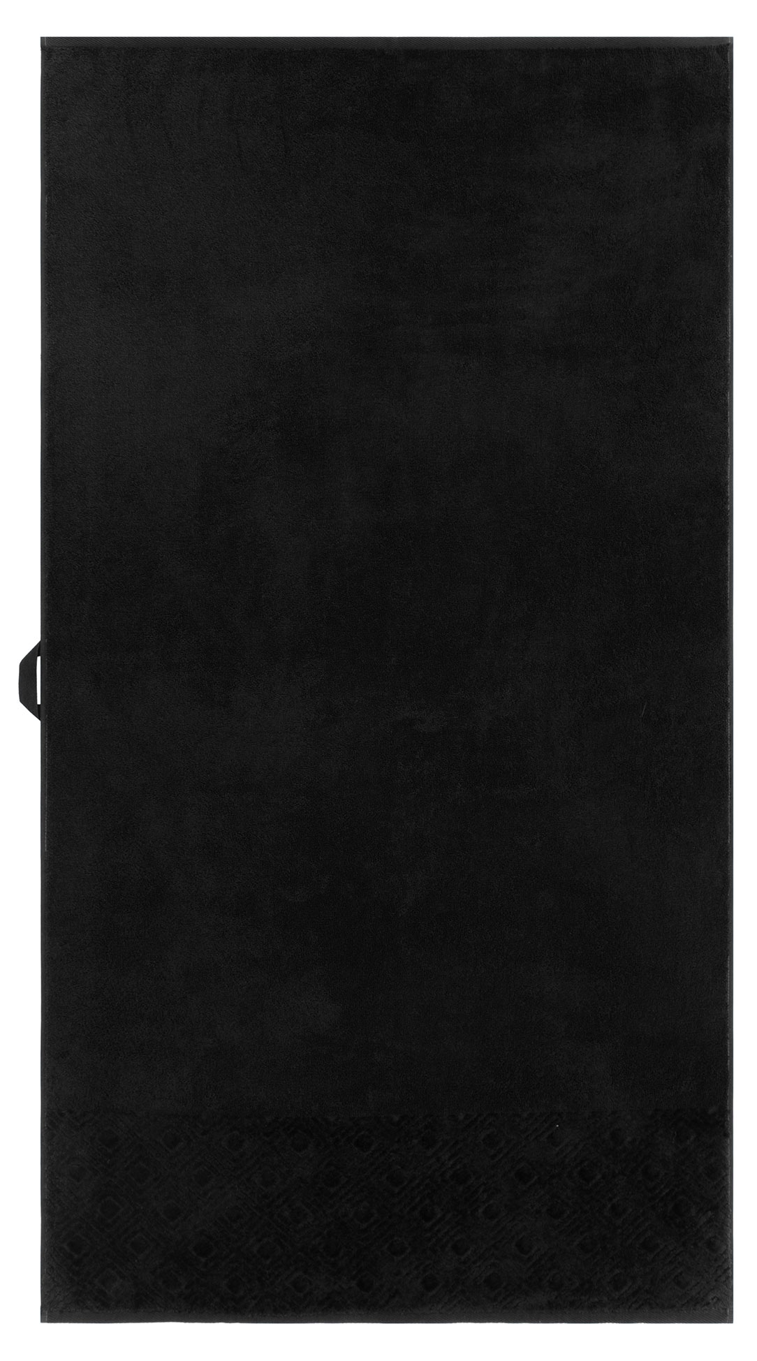 Изображение товара Махровое полотенце Actuel черное 70x130 см высокое качество и стиль