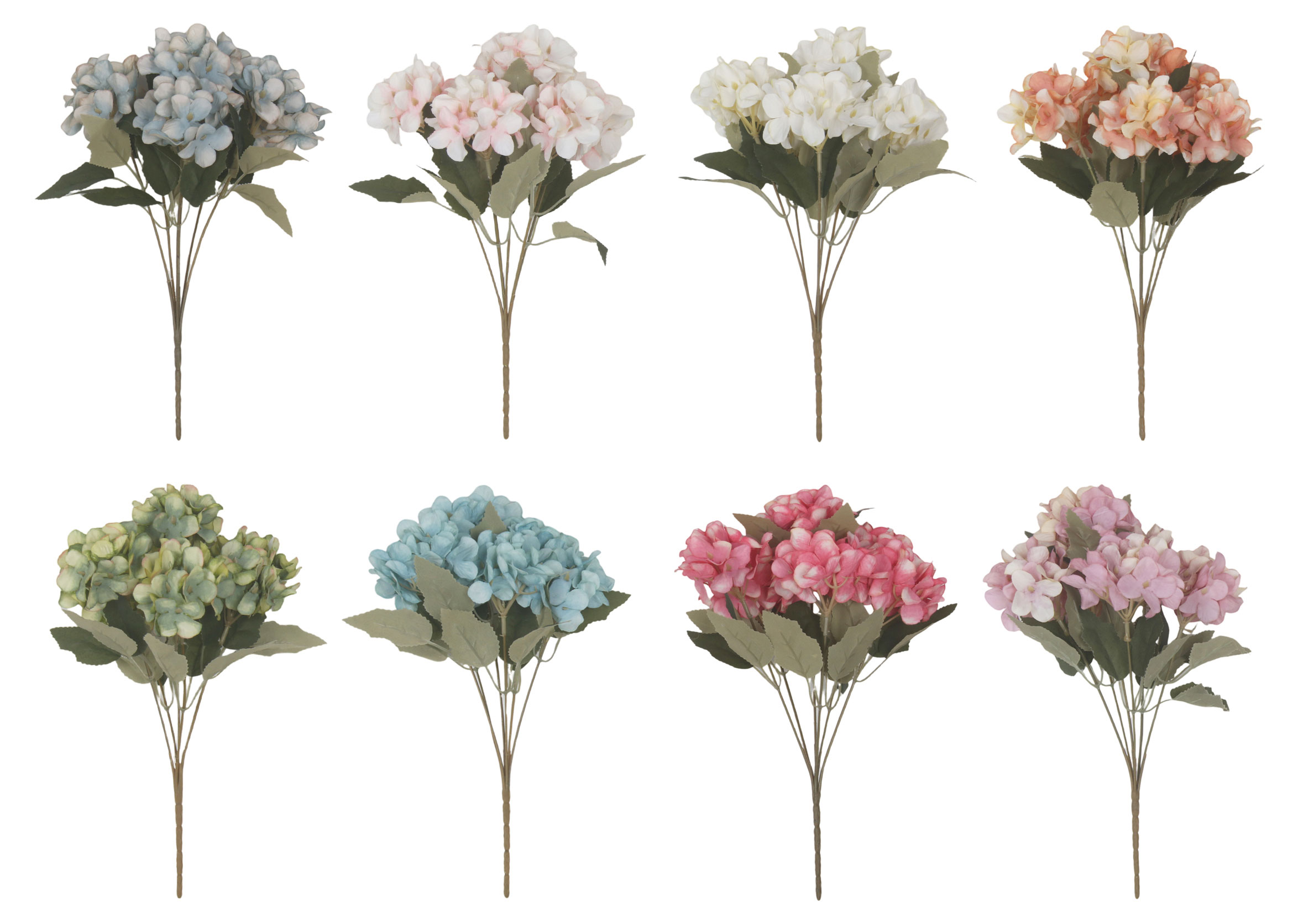 Изображение товара Искусственный букет Гортензии Actuel высота 33 см один в ассортименте