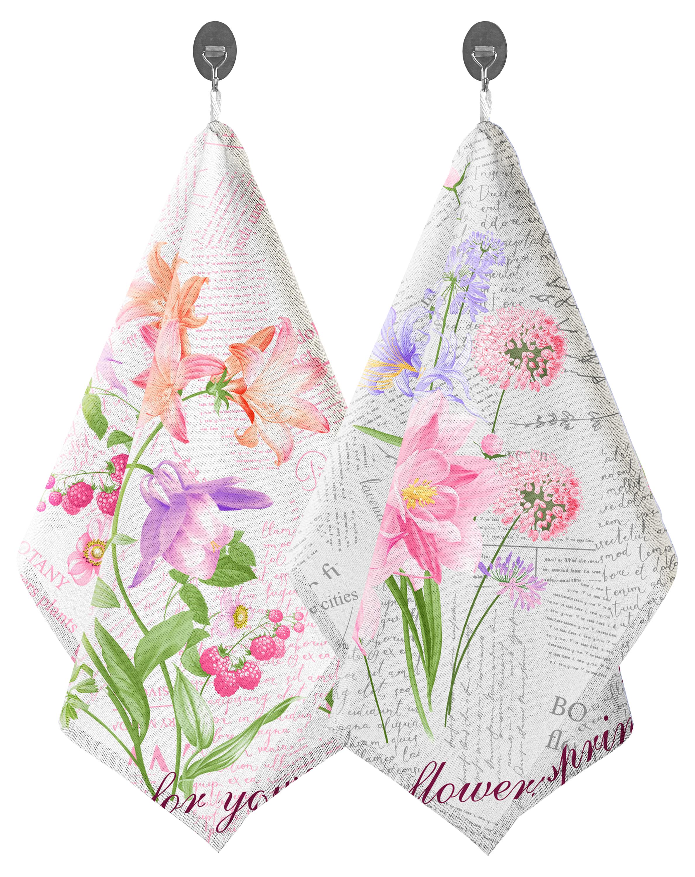 

Набор кухонных полотенец Лен Наш рогошка 47х60 см, 2 шт в ассортименте