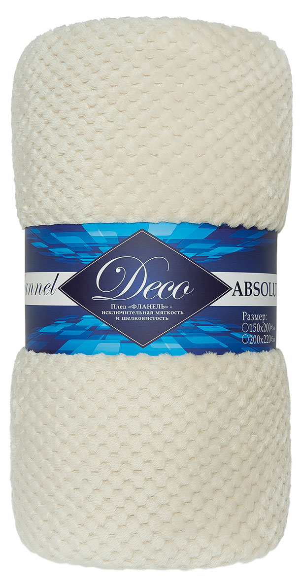 

Плед Deco фланель жаккард ромбики, 150х200 см