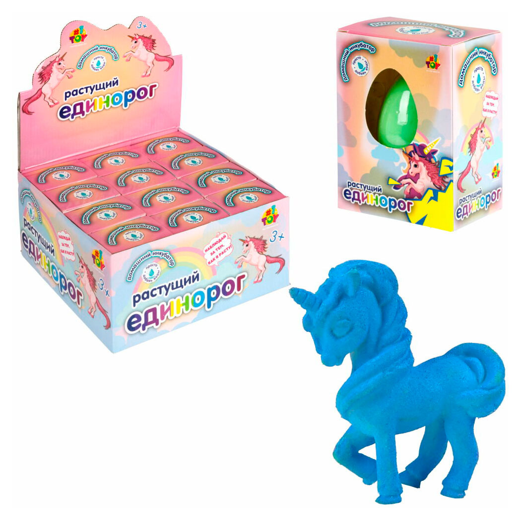 

Игрушка 1TOY Домашний инкубатор Яйцо Единорог, 1 шт в ассортименте