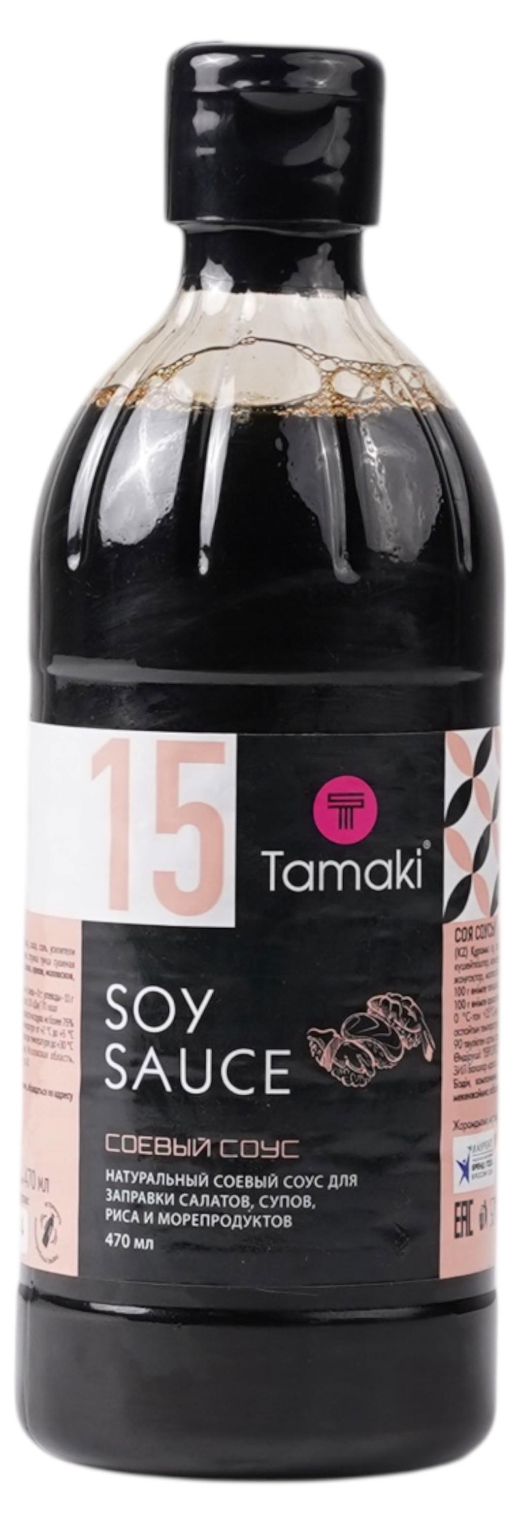 

Соус Tamaki соевый, 470 мл