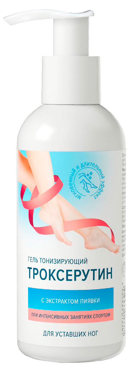 

Гель для ног General Троксерудин с экстрактом пиявки, 150 мл