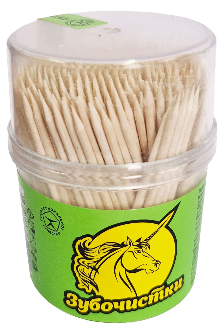 Изображение товара Зубочистки «Единорог» береза, 350 шт
