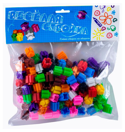 

Мозаика Веселая стройка, 150 фишек