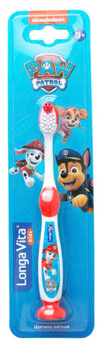 

Зубная щетка Longa Vita Paw Patrol от 3 лет, 1 шт в ассортименте