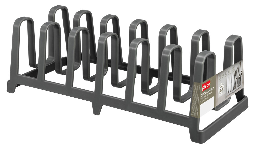 Изображение товара Универсальный органайзер для крышек и кухонных принадлежностей Phibo