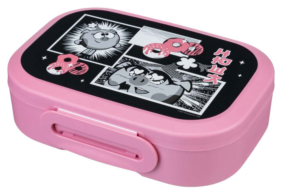 Изображение товара Ланч-бокс «Смешарики» розовый, 980 мл