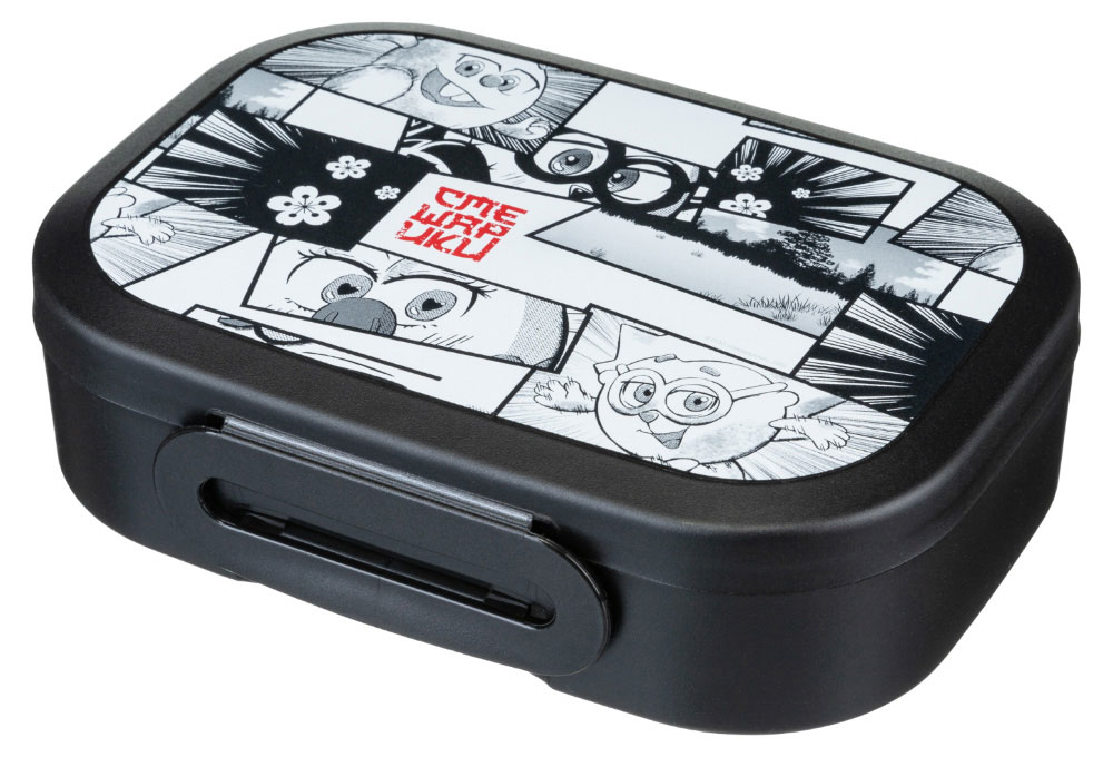 Изображение товара Ланч-бокс «Смешарики» черный, 980 мл