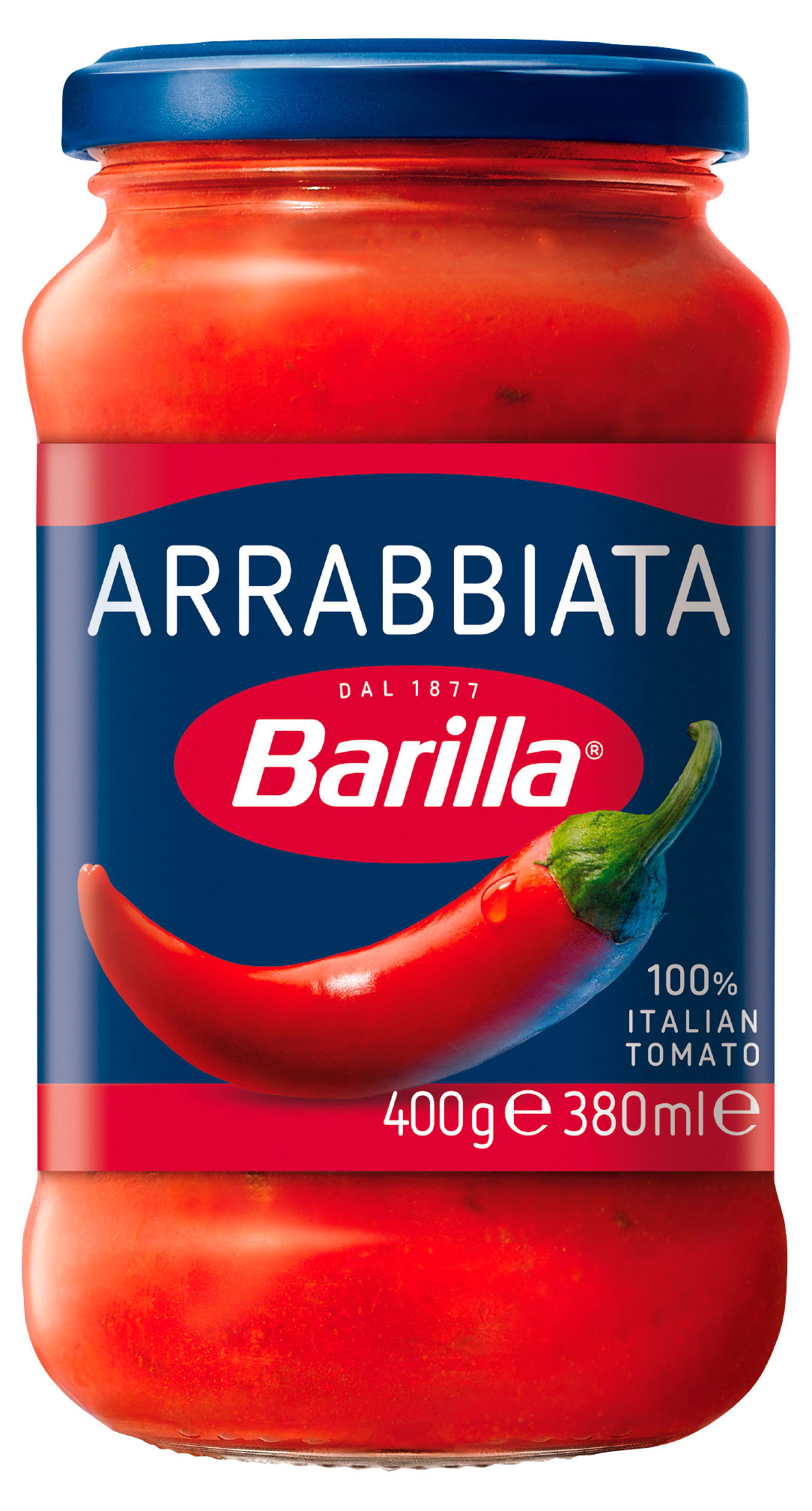 Изображение товара Томатный соус Arrabbiata с перцем чили Barilla 400 г Италия острый