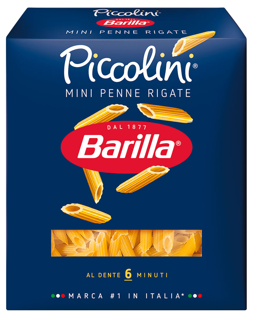 

Макаронные изделия Barilla Piccolini Mini Penne Rigate 66 перья, 450 г