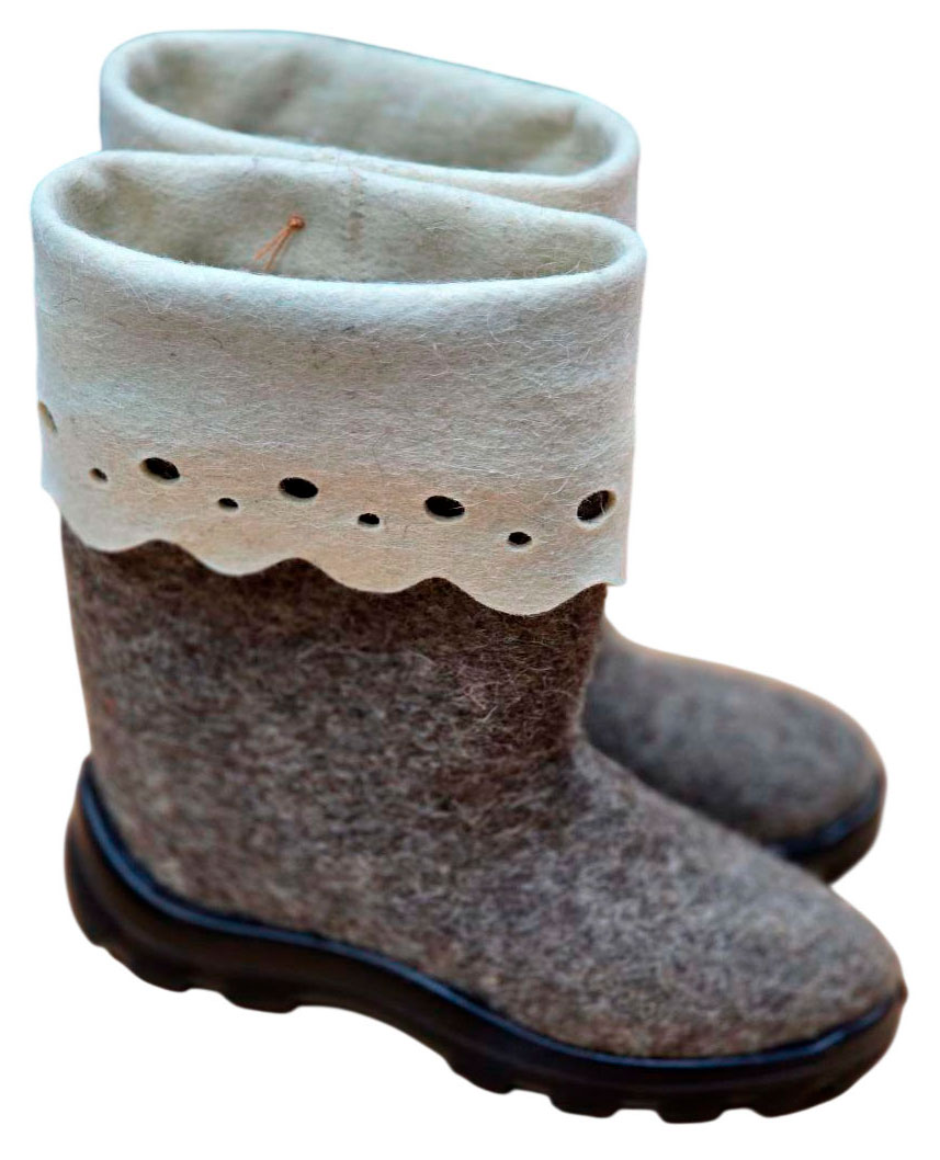 

Валенки женские Элегия подошва ТЭП