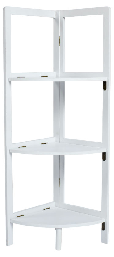 

Стеллаж Actuel Бамбук белый, 27x28x85 см