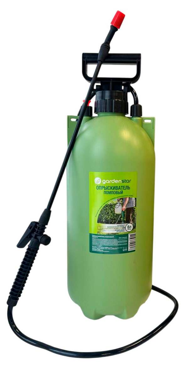 Изображение товара Опрыскиватель помповый Garden Star зеленый, 8 л