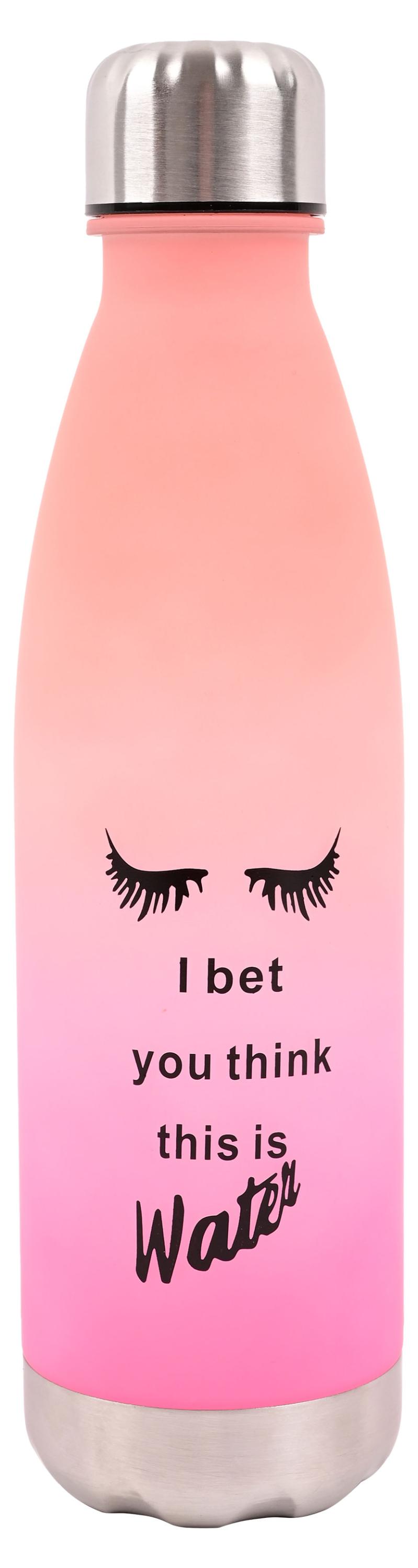 Изображение товара Бутылка для воды цветная с надписью 1 л, 1 шт в ассортименте