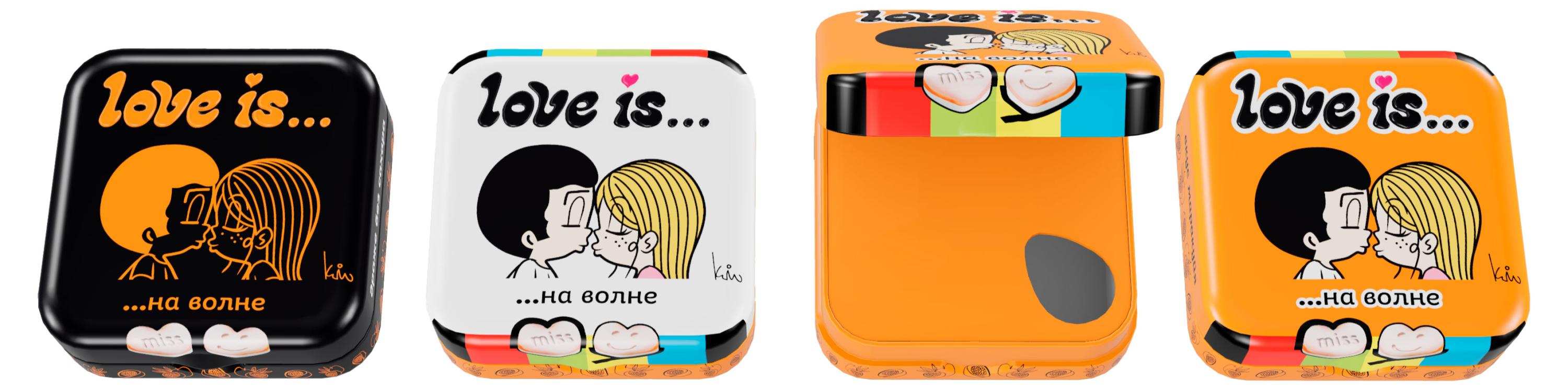 Изображение товара Конфеты Love Is Морская соль и маракуйя освежающие в форме сердца 20 г