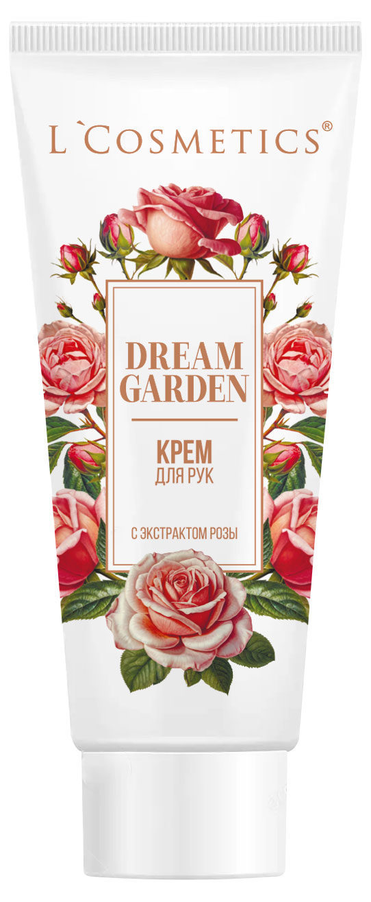 

Крем для рук L'Cosmetics Dream Garden с экстрактом розы, 75 мл