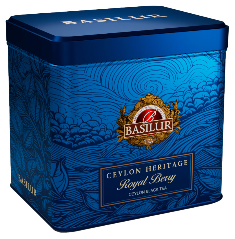 Изображение товара Чай черный Basilur Royal Berry в подарочной упаковке 50 г