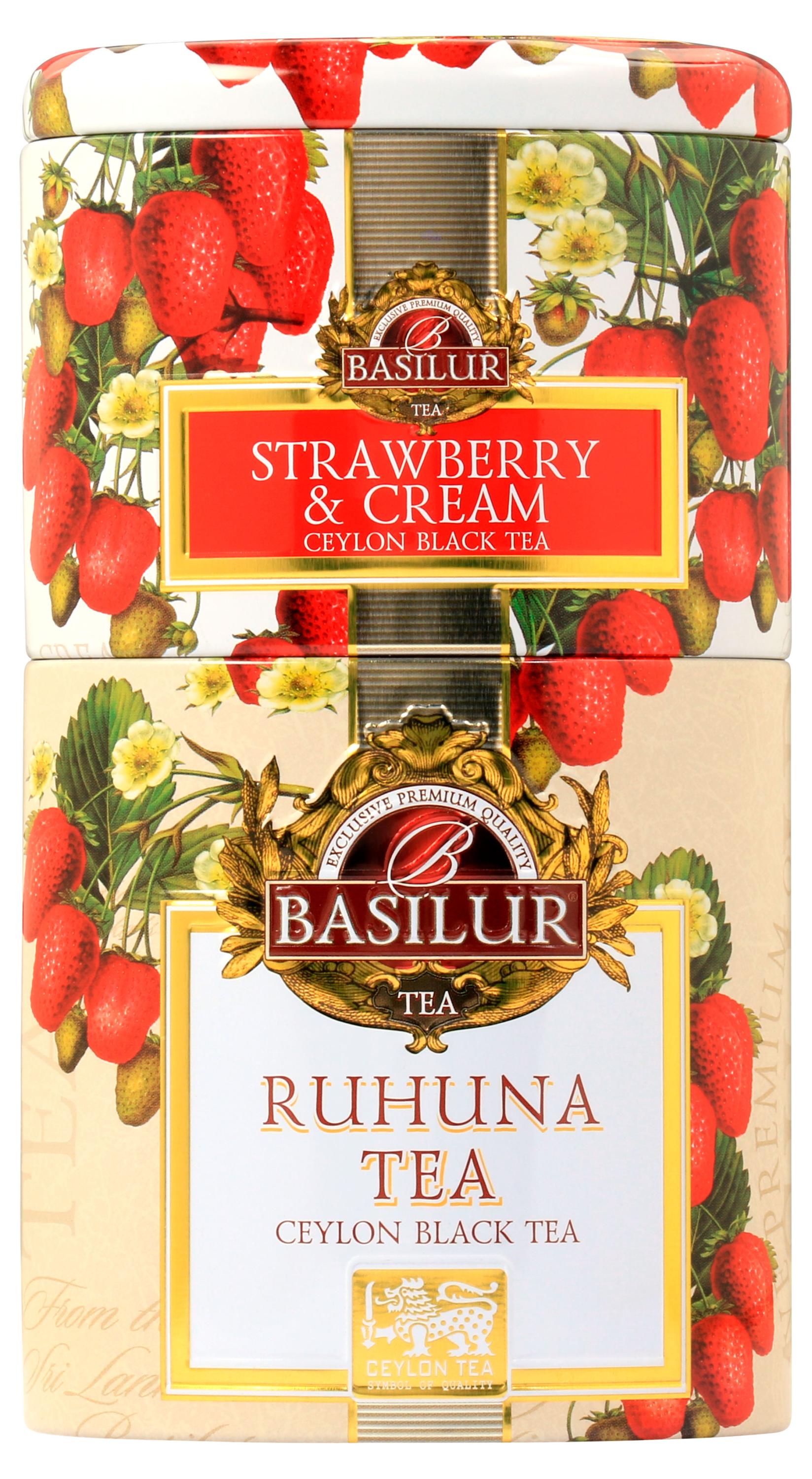 

Чай черный Basilur Strawberry Cream & Ruhuna Шри-Ланка, 100 г