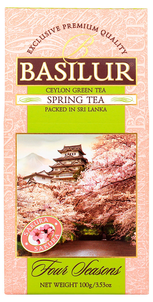 

Чай зеленый Basilur Spring Tea Шри-Ланка, 100 г