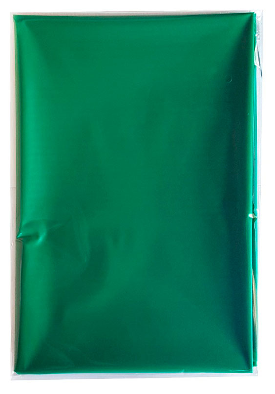 Изображение товара Скатерть полиэтиленовая Vitto одноразовая зеленая, 120х180 см