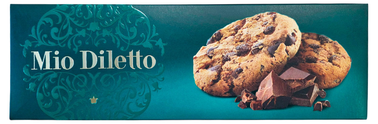 

Печенье сдобное Mio Diletto с шоколадом, 170 г