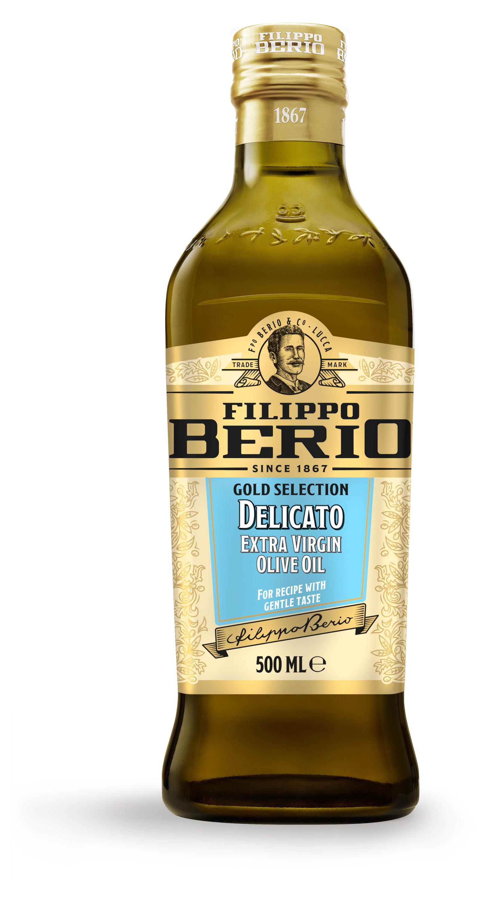 Изображение товара Масло оливковое Filippo Berio Delicato Extra Virgin 500 мл Италия